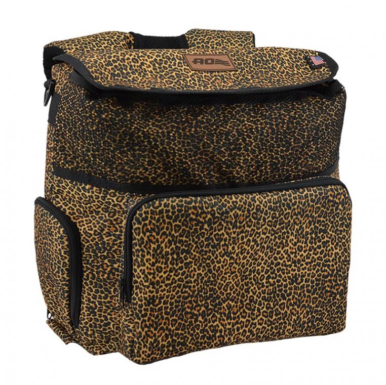 Duluth Pack AO Leopard Print Backpack Cooler 18 Pack